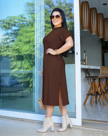 Vestido de Malha 100% Algodão Rose Heath™